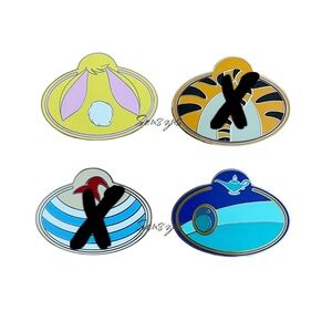 Cast Exclusive What's My Name Badge Mystery Disney Pin Princess Jasmine & Rabbit